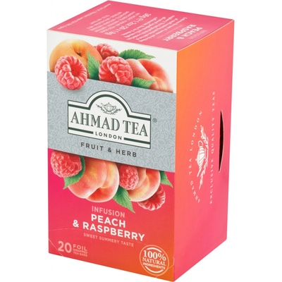 Ahmad Tea Malina broskev ovocný a bylinný čaj 36 g