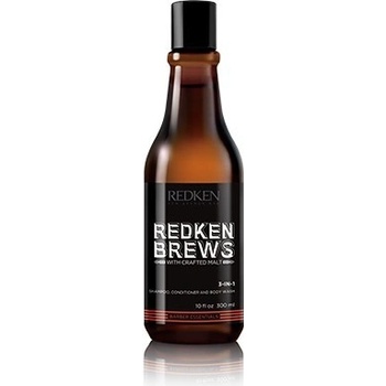 Redken Brews 3 in 1 šampón 3v1 300 ml
