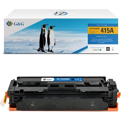 Compatible КАСЕТА ЗА HP Color Laserjet PRO M454dn/M454dw/MFP M479dw/M479fdn/M479fdw - WITH CHIP / С ЧИП - Black - /415A/ - W2030A - PN NT-PH2030BK - G&G (NT-PH2030BK)