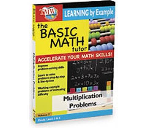 Basic Math Tutor: Multiplication Problems DVD