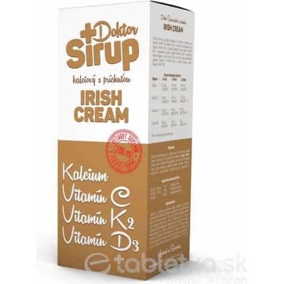 Doktor Sirup IRISH CREAM kalciový sirup 200 ml