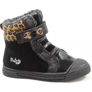 Obutex DA07-3-973L dětská zimní obuv black