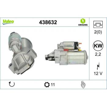 Startér VALEO 438632