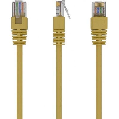 Gembird PP12-1.5M/Y Patch RJ45, cat. 5e, UTP, 1,5m, žlutý