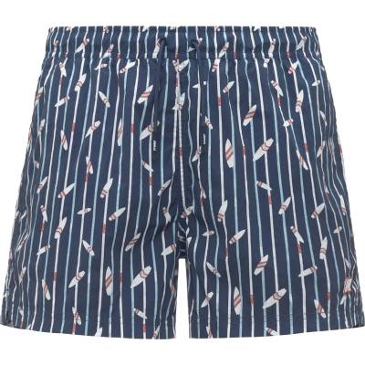 K-Way Мъжки бански слипове K-Way Hazel Graphic Beach Swim brief - Graphic Surf and Stripes (050-2433-0412)
