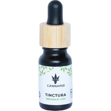 Cannapio CBD Tinctura Focus 6% prírodná full-spectrum olej 10 ml