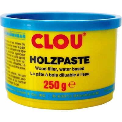 Clou Holzpaste tmel na drevo 250g ORECH TMAVÝ