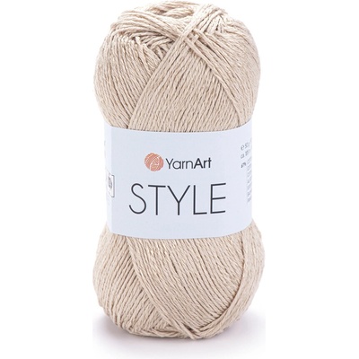 Yarn Art příze Style 654 světle béžová