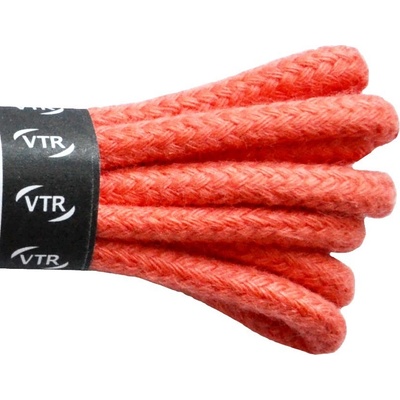 VTR bavlněné kulaté silné pastelově lososové