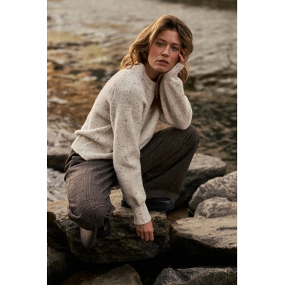 Moodo Суитшърт с прост крой в екрю Moodo Moodo | Byal | ЖЕНИ | XS