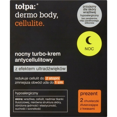 Tołpa Dermo Body Cellulite noční krém proti celulitidě 250 ml