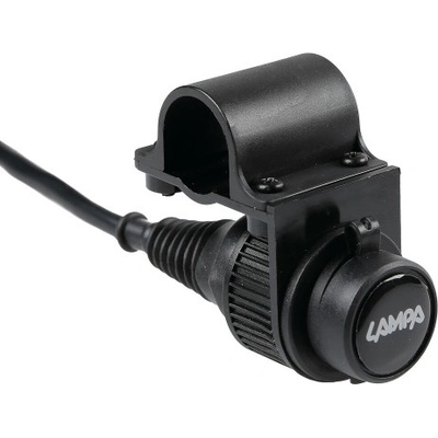 Lampa Zásuvka 12V na motorku HANDLEBAR MOUNT SOCKET – Zboží Živě