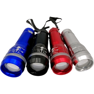 Jiangsu Bright Led фенер с 1 диод с режим на увеличение 1000lm М13-121