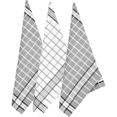 Sconto BISTRO DARK GREY MIX 50 x 70 cm 3 ks