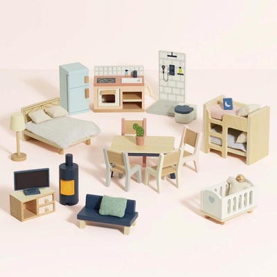 Le Toy Van Nábytek Starter kompletní set do domečku