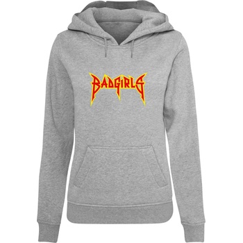 Mister Tee Суичър Badgirls Hoody heather grey XXLUB-MST048-00431 - Камуфлаж, размер XL