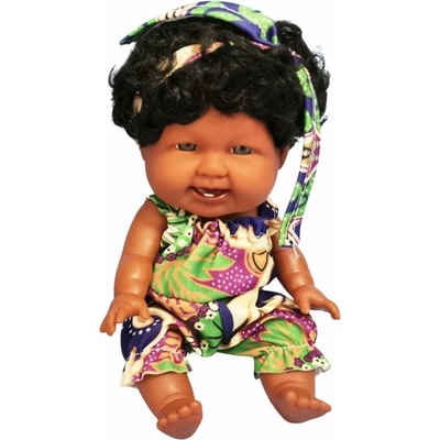 RAYA TOYS Кукла бебе Raya Toys - Happy Baby Every Day, Къса коса/Гащеризон (505125249)