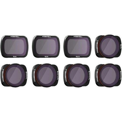 Freewell Sada osmi ND a PL filtrů All Day pro DJI Osmo Pocket a Pocket 2 FW-OP-ALD