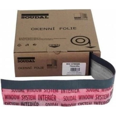 Soudal Okenná fólia EKO INT-AC 70mm/25m ALU