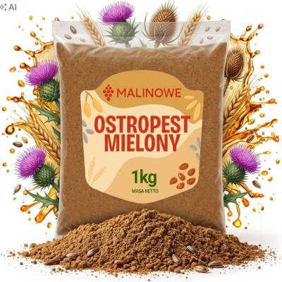 Malinowe Ostropestřec mletý 1 kg