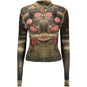 DESIGUAL Дамска блуза с дълъг ръкав desigual, Размер xl, Цвят Черен (26wwtk34_ne2000)