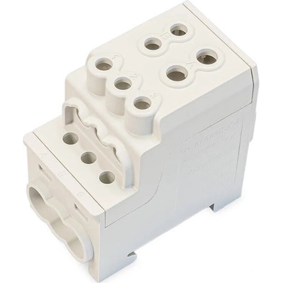 Eleman Blok pro rozdělení fází UVB 200 L G, 1pól., 200A, AL/CU, 1000V, šedý