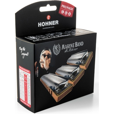 Hohner Marine Band 1896 ProPack (C-, G-, A-major)