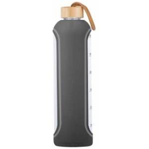 KiCA Glass bottle KiCA Hydro Glass 1000 ml - gray