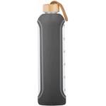 KiCA Glass bottle KiCA Hydro Glass 1000 ml - gray
