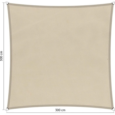 Shadow Comfort 3,0 x 3,0 m island biela