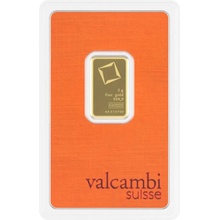 Valcambi zlatý slitek 5 g
