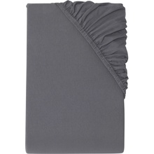 SANSIBAR Napínací prostěradlo antracitové 180-200x200