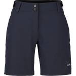 CMP Дамски шорти за колоездене CMP Women's Free Bike Bermuda w/ Inner Mesh Underwear Cycling bottoms - Black Blue - размер 46 (EU) (155-2303-0317)