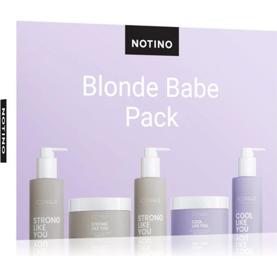 Beauty Discovery Box Notino Blonde Babe Pack (ICONIQUE Professional) комплект за жени