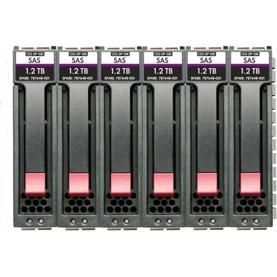 HP Enterprise MSA 14.4TB 10K SFF M 6pk TAA Bdl R0R47A
