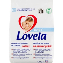 Lovela baby hypoalergenní prací prášek pro dítě a dětské oblečení pro barvy 1,3 kg