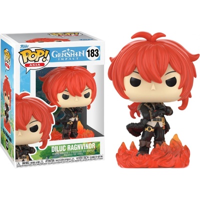 Funko POP! 183 Asia Genshin Impact Diluc Ragnvindr