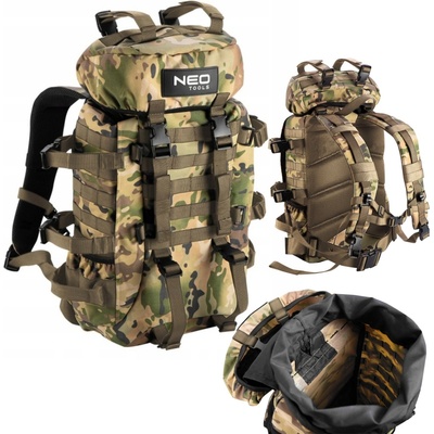 Neo Vojenský batoh Tools 84-321 20-40 l odstíny zelené