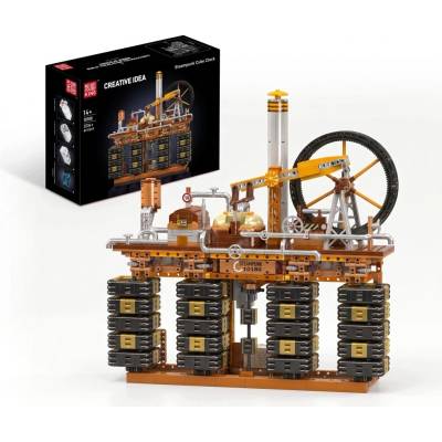 Mould King 10180 Steam Punk Cube Clock