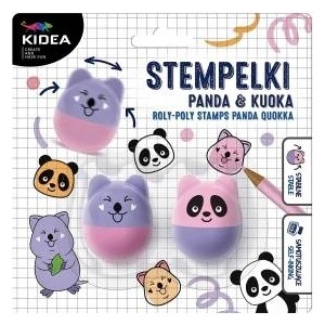 DERFORM Stemple wanka wstanka panda 2pcs derf kidea b/c