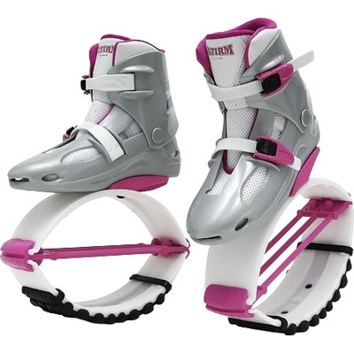 Kangoo Jumping Kangaroo Boots stříbrno-růžové 45-75 kg – Zboží Dáma