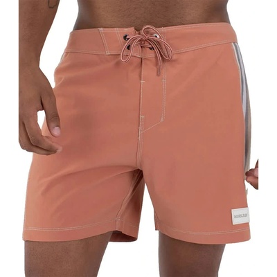 Hurley Бански гащета Hurley Phntm Naturals Blocked Sessions 16´´ swimming shorts - Brown (Martian Rust)