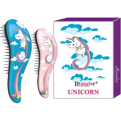 Dtangler Unicorn Hair Brush Set 1 ks, Unicorn Set