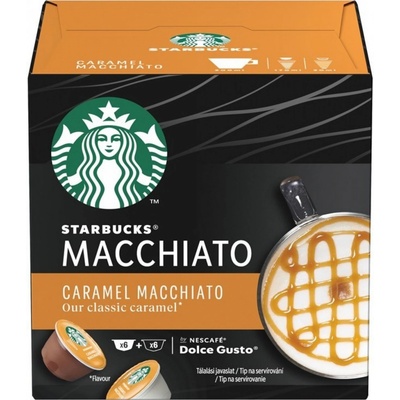 STARBUCKS DOLCE G. CARAMEL MACCH. 12 KS