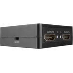 Lindy Lindy 2 Port HDMI сплитер 18Gbps, черен (38358)