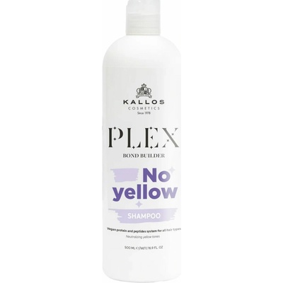 Kallos Plex No Yellow šampón neutralizujúci žlté tóny 500 ml