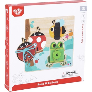 Image 1 of Tooky Toy - Дървена дъска за основни умения TH942
