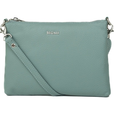 Segali dámska kožená crossbody kabelka A6C sage