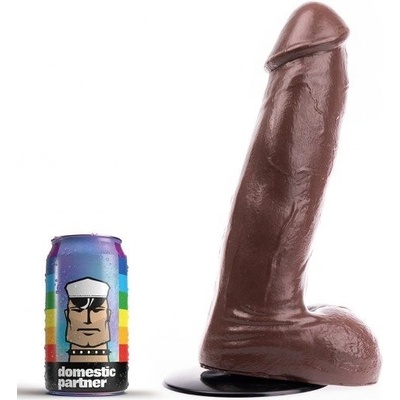 Domestic Partner Wilhelm Brown XL, dildo s Vac U Lock přísavkou 28,5 x 7,3 cm