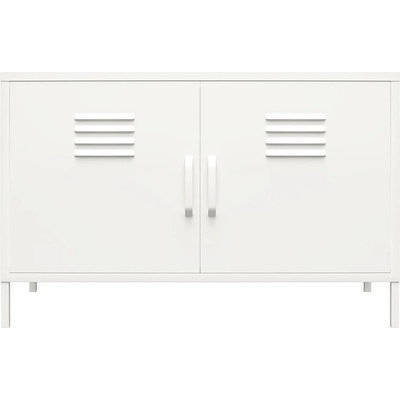 Støraa Бял метален шкаф 100x64 cm Mission District - Støraa (4012013COM)